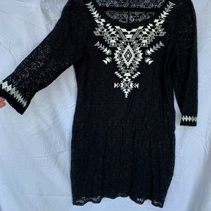 Express Tribal Print Dress